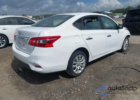 2018 Nissan Sentra S из США, поврежденный, VIN 3N1AB7AP7JY317769